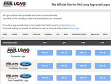 Tablet Screenshot of phillonglogos.com